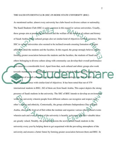 Ethnographic and Community Analysis