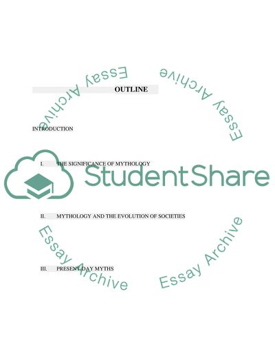 How Society Has Evolved with the Myths in Their Culture