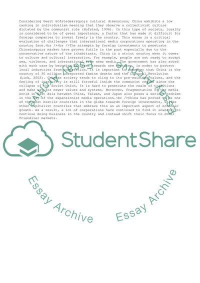 Challenges Faced by International Media Corporations Operating in China