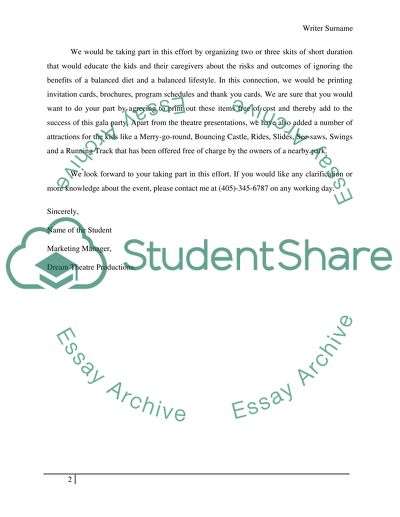 Business Correspondence packet