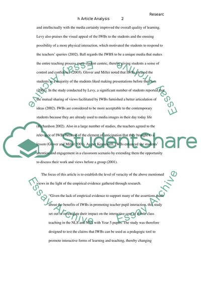 The Impact of Interactive Whiteboards on Teacher-Pupil Interaction