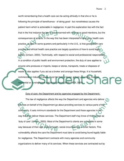 Public Health and Environment