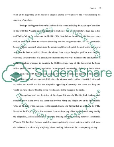 Middle Earth, from the Novel to the Silver Screen