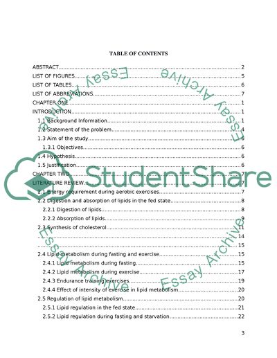 The effect of aerobic exercise on level of lipids in human