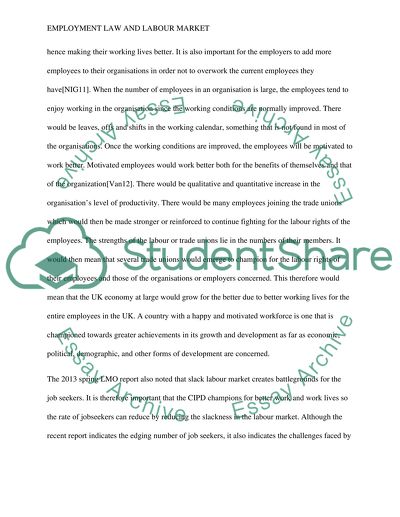 Employment Law and Labour Market