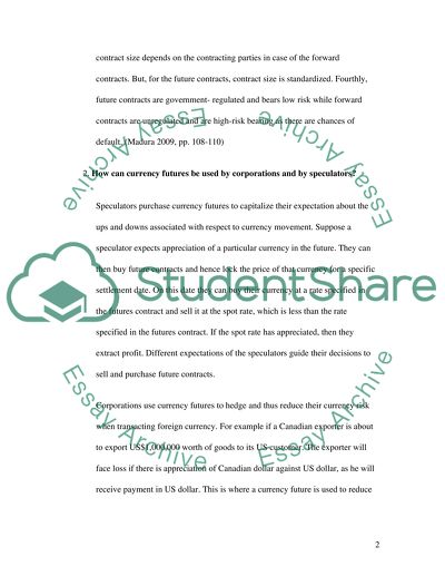 A Currency Call option and a Currency Put Option