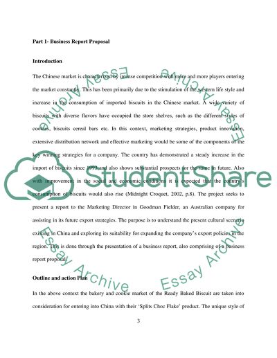 Exporting Products to China: Cultural Environment for Chinese Biscuit Consumers