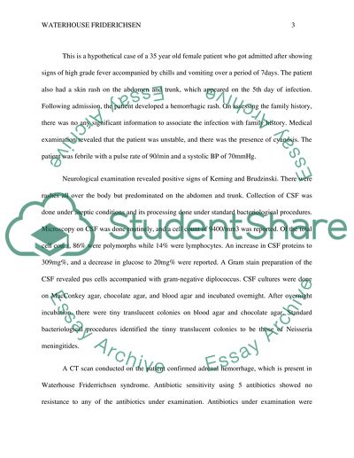 Waterhouse Friderichsen