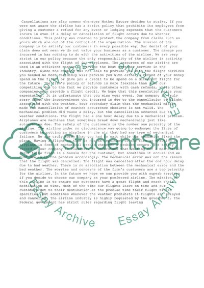 Customer Service Techniques Used at Airlines