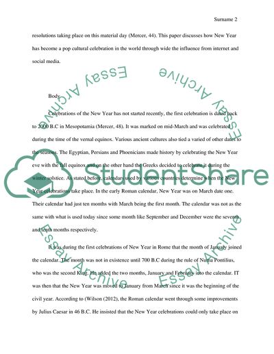 Celebrating New Year Becomes a Pop-Culture Celebrity