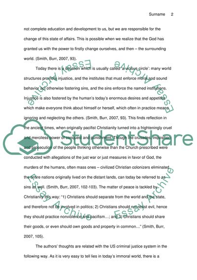 US Criminal Justice System and Deal with Justice