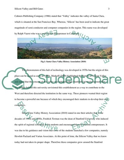 History of Silicon Valley and Success of Bill Gates