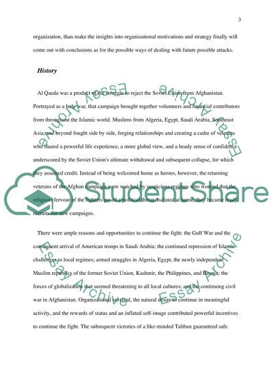 The Al Qaida Transnational Terrorist Network