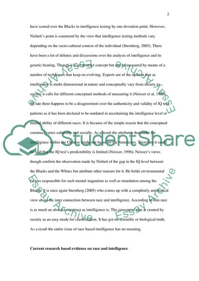 Discuss the controversies that have occurred around the issue of race and intelligence