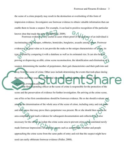 The Examination of Forensic Firearms: the Crime Scene Through Microscopic Imperfections
