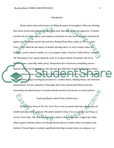 Crime and Deviance, Conflict Theory, Labeling Theory, and Structural-Functionalism