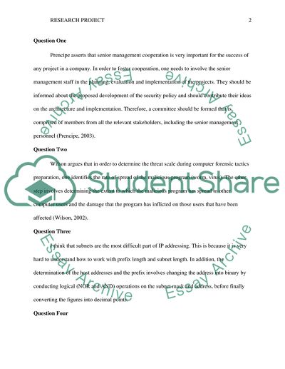 Computer Science Questions