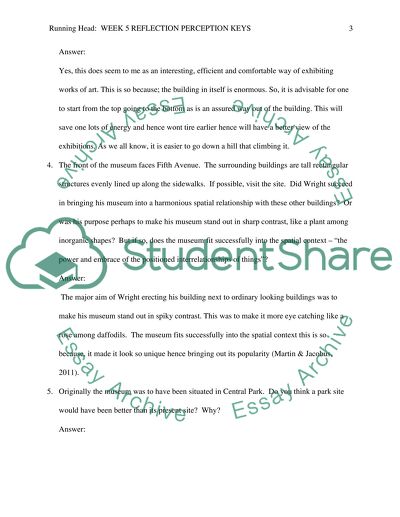 REGLECTION PERCEPTION KEYS