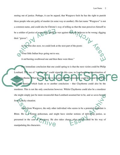 Agatha Christies And Then There Were None