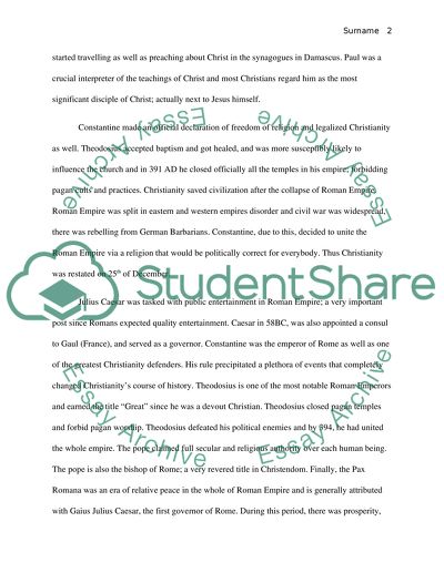 The Rise of Christianity during the Herodian period