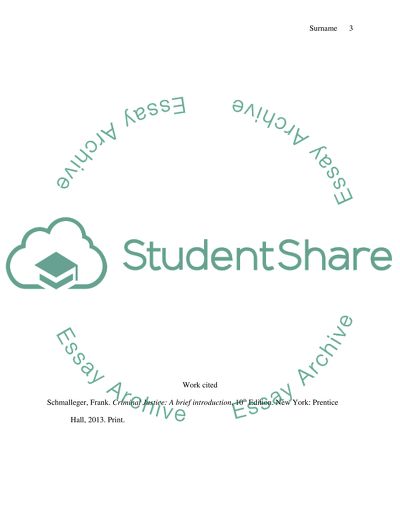 Law Enforcement Agencies