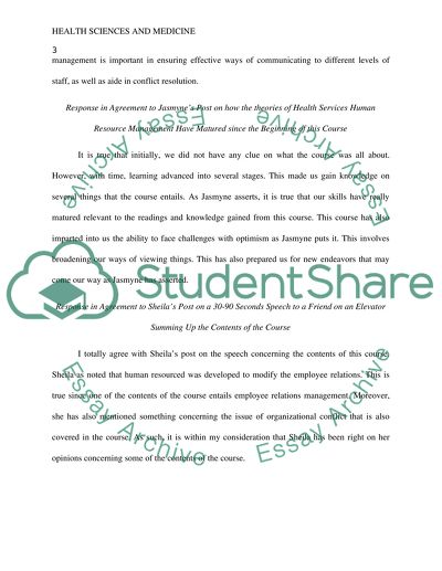 HSA 530 week 11 DB1 & DB2