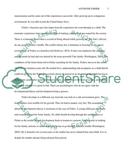 Application of HBSE to the Life of Antwone Fisher