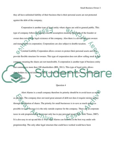 Small Business Owner: Finance and Accounting Questions