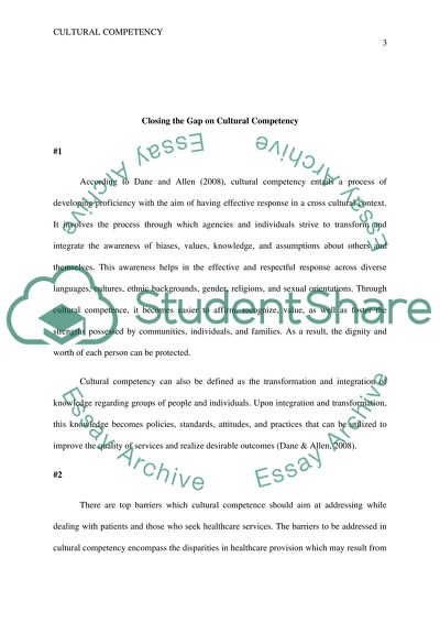 Closing the Gap on Cultural Competency