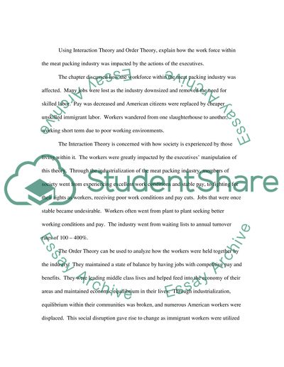 Cogs in the great machine