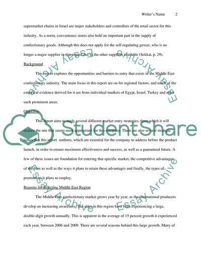 International Marketing in the Middle East