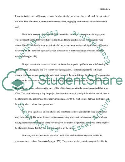 Slave Counterpoint by Philip Morgan