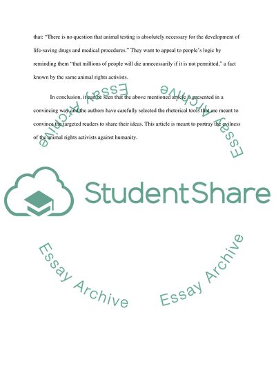 The Evil of Animal Rights