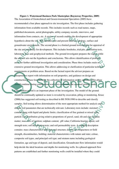 Site Investigation and Foundations for Watermead Business Park, Leicestershire