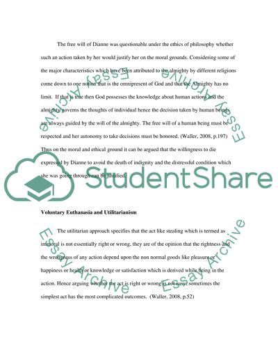 Euthanasia argumentative essay example image