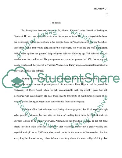 Ted summary essay image