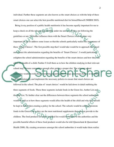 Food Policy for Public Health Practice