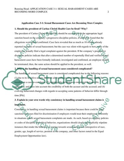 Sexual Harassment Cases Are Becoming More Complex