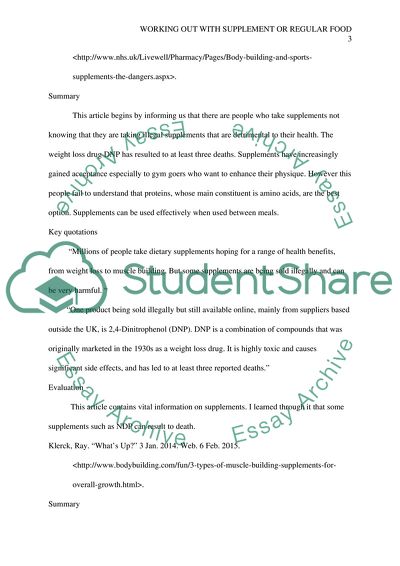 Research Journal Assignment