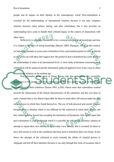 What Is Post-colonialism