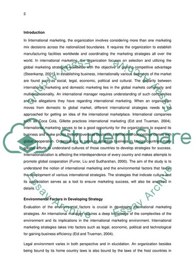 Factors Affecting the Success of Business-to-Business International Internet Marketing