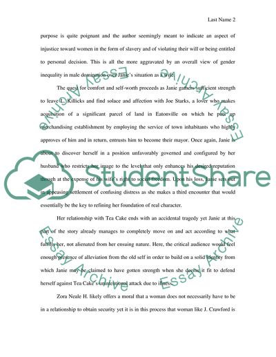 Their Eyes Were Watching God