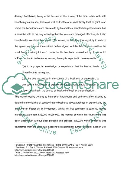 Equity and Trusts Regulations Critique