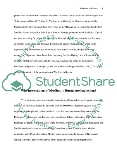 Persecution of Muslims in Burma