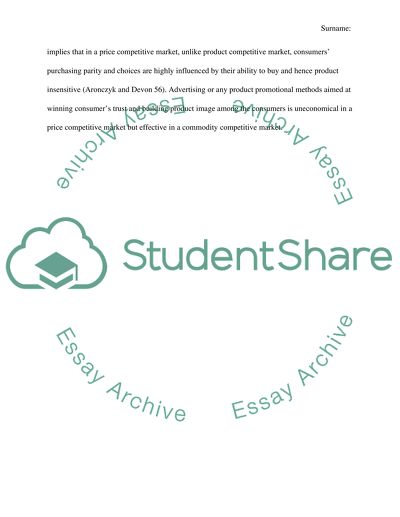 Branding as an Act of Product Marketing