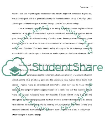 Advantages and Disadvantages of Nuclear Energy