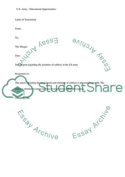 U.S. Army - Educational Opportunities