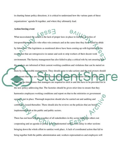 Using Federal Procurement Policies as a Means to Crack Down on Labor Violations