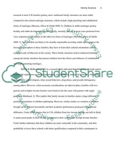 Family Variations and Implications to Children