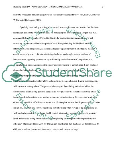 Use of Boolean Tools in Searching a Database